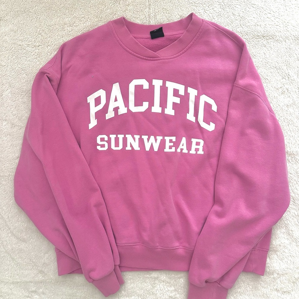 Pacsun Pink Crew Neck